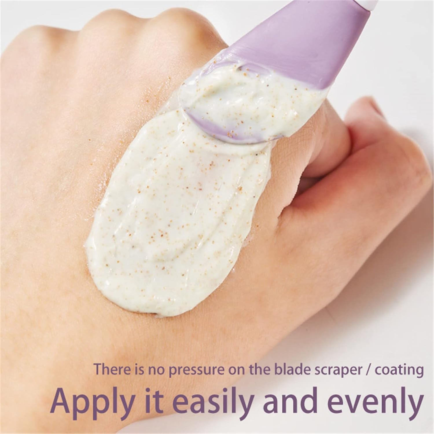 VENIVA Double-Ended Silicone Face Mask Applicator Brush - Soft Makeup Tool for Mud, Clay & Charcoal Masks, Cream & Lotion Application | Perfect for At-Home Spa Days & Professional Skincare Routines