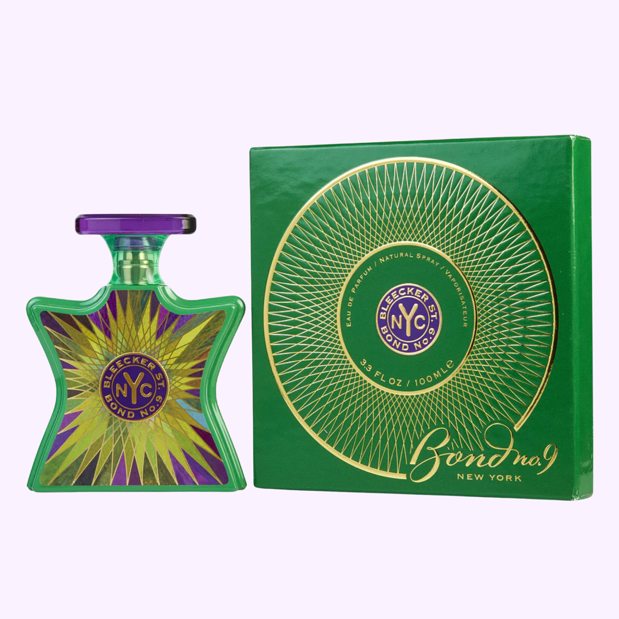 Bond No. 9 Bleecker Street 3.3 oz Unisex Eau de Parfum - Luxury Fragrance for Men & Women, Perfect for Date Night & Special Occasions