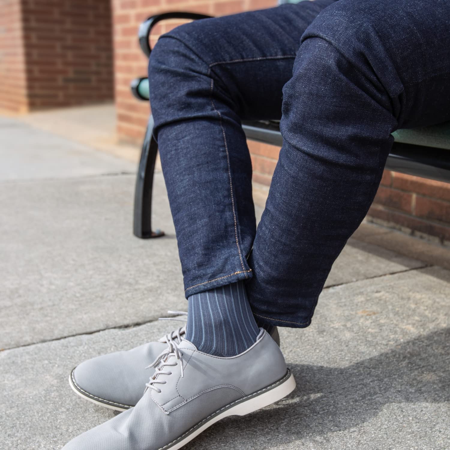 Freedom 20-30 mmHg Knee High Compression Socks for Men & Women - Circulation Support, Running, Travel & Work - Comfortable Long Socks for Nurses, Athletes & Daily Use