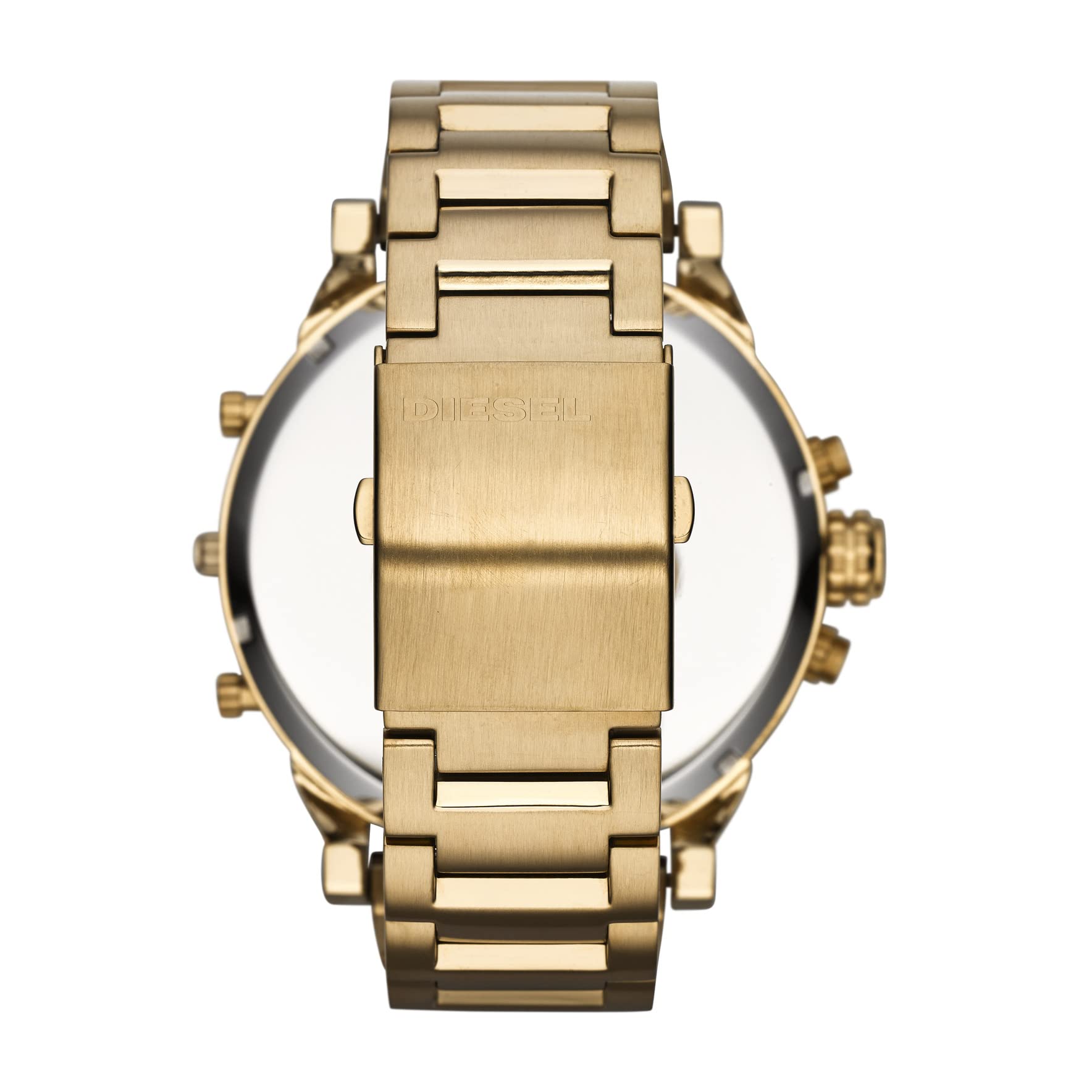 Diesel Mr. Daddy 2.0 Men's Chronograph Watch - Stainless Steel Case, Black & Gold Color (Model DZ7333) | Perfect for Business, Casual Wear & Special Occasions