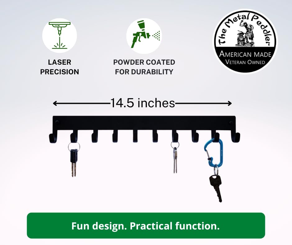 Irish Dance Troupe with Couple - 14.5 Inch Sports Medal Hanger Display with 10 Hooks - Made in USA - Perfect for Dance Awards, Competition Trophies, and Gymnastics Ribbons - Ideal for Home, Studio, or Gym Decor