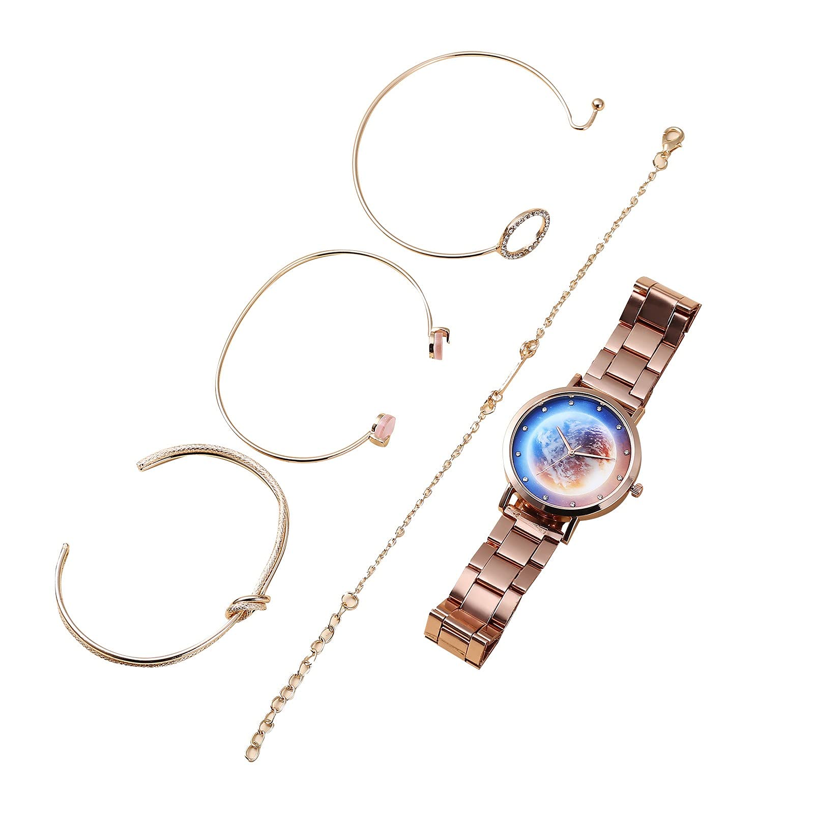 Women's Alloy Bracelet with Stable Adhesion - 20mm Leather Watch Band Replacement for Girls - Perfect for Daily Wear, Office & Casual Outfits