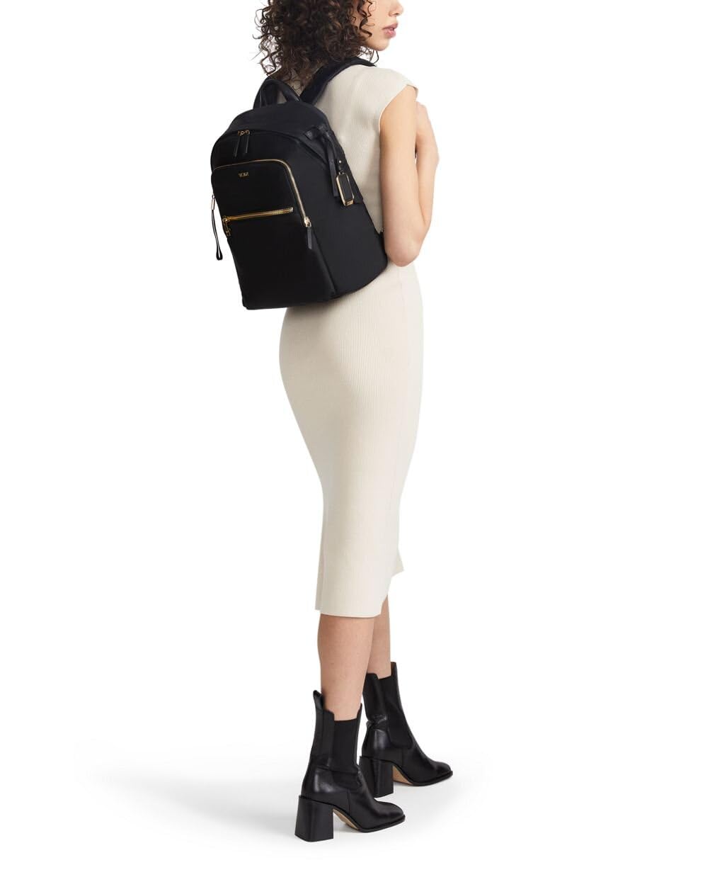 TUMI Voyageur Halsey Backpack for Men & Women - Durable Travel Backpack with Laptop Compartment - Olive Green Business & Commuter Backpack for Work, College & Everyday Use