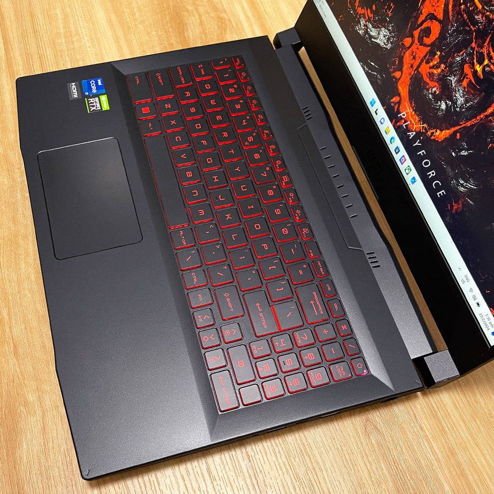 MSI Katana GF66 Gaming Laptop - Intel Core i7-12700H, NVIDIA RTX 3050 Ti, 16GB RAM, 512GB SSD, 15.6