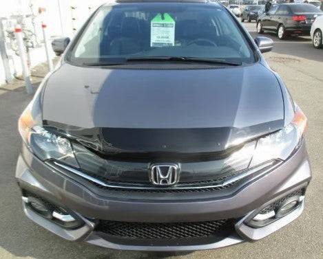 2013-2015 Honda Civic Sedan 4-Door Hood Deflector Bug Shield | Aerodynamic Hood Protector & Stone Guard | Perfect for Highway Driving & Road Trips