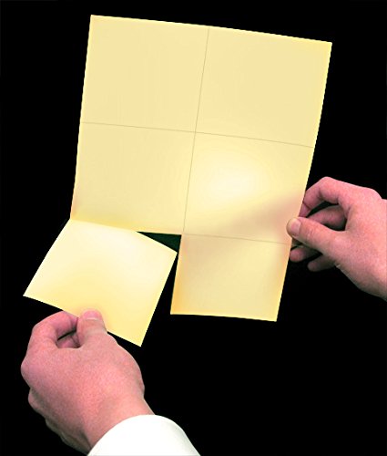 High-Quality Laser Printer Blank Perforated Cards - 6 per Page (Canary Yellow, 6000 Sheets) for Office, School & Event Tickets