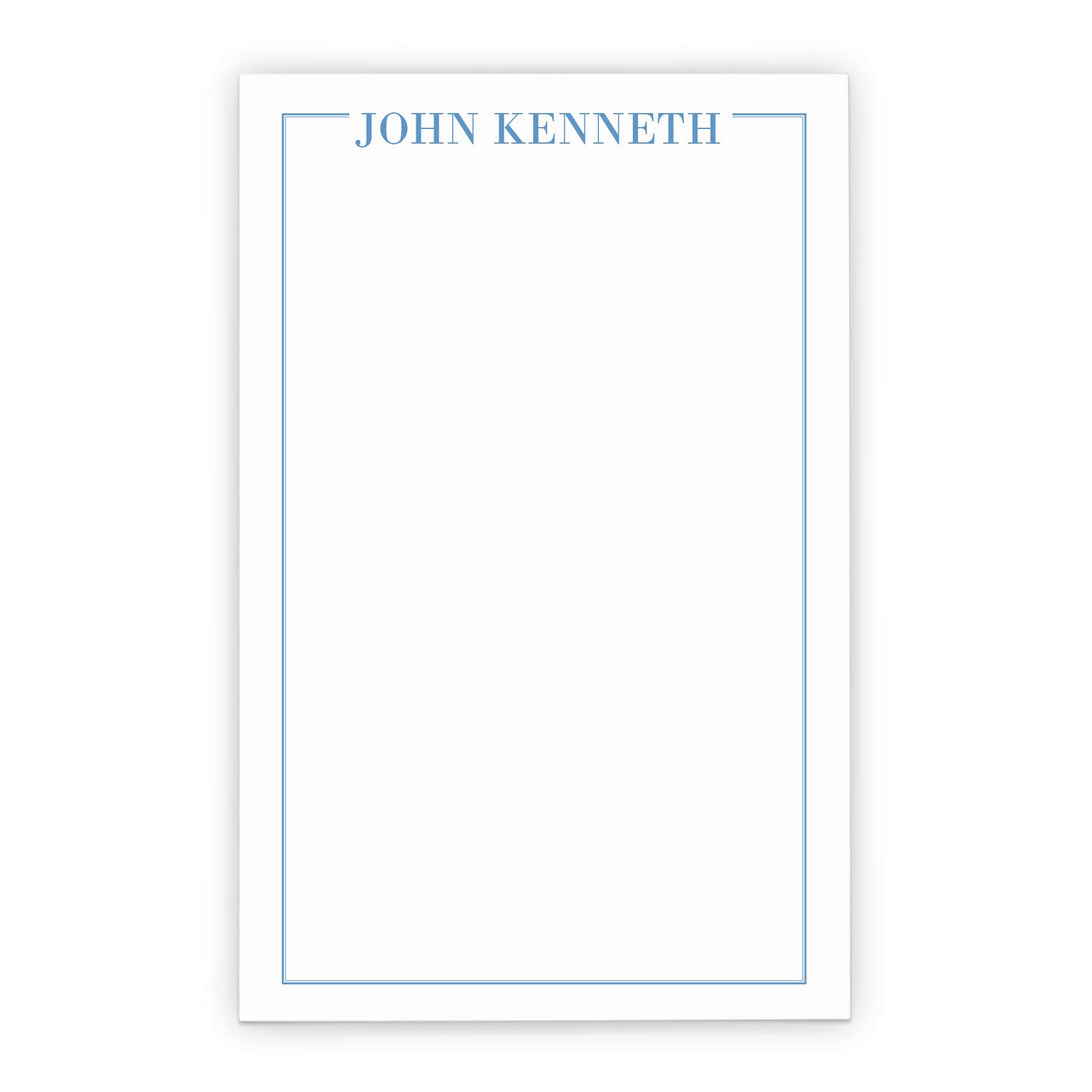 Personalized Notepad Set for Men - Professional & Simple Writing Pad, 5.5x8.5 Inches, 50 Sheets - Perfect for Office, Journaling & Gift Giving
