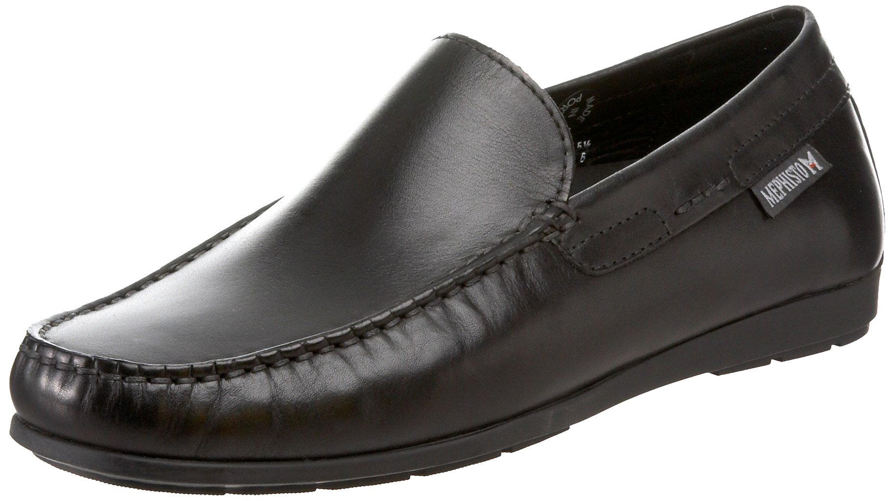 Mephisto Men's Algoras Comfort Loafers - Premium Leather Slip-On Shoes for Business Casual & Travel | Breathable & Supportive Walking Shoes for Men