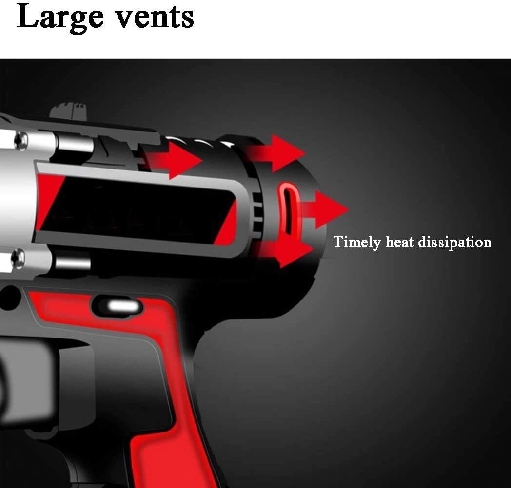 Rechargeable Cordless Electric Screwdriver Kit with Lithium-Ion Battery & Storage Case - Powerful Hand Drill for Home DIY, Furniture Assembly, and Repair Projects