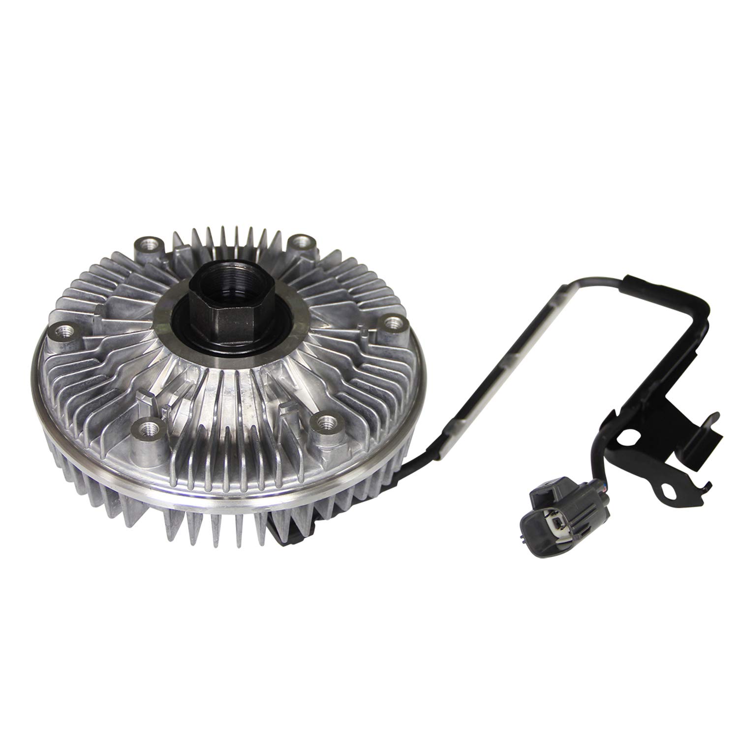 High Performance Radiator Cooling Fan Clutch Electric Replacement for 2004-2009 Dodge Cummins Ram 2500 5.9L, 2007-2009 Dodge Ram 2500 6.7L, 2004-2007 Dodge Ram 3500 5.9L, 2007-2009 Ram 3500 6.7L - Perfect for Off-Roading, Towing & Heavy-Duty Truck Maintenance