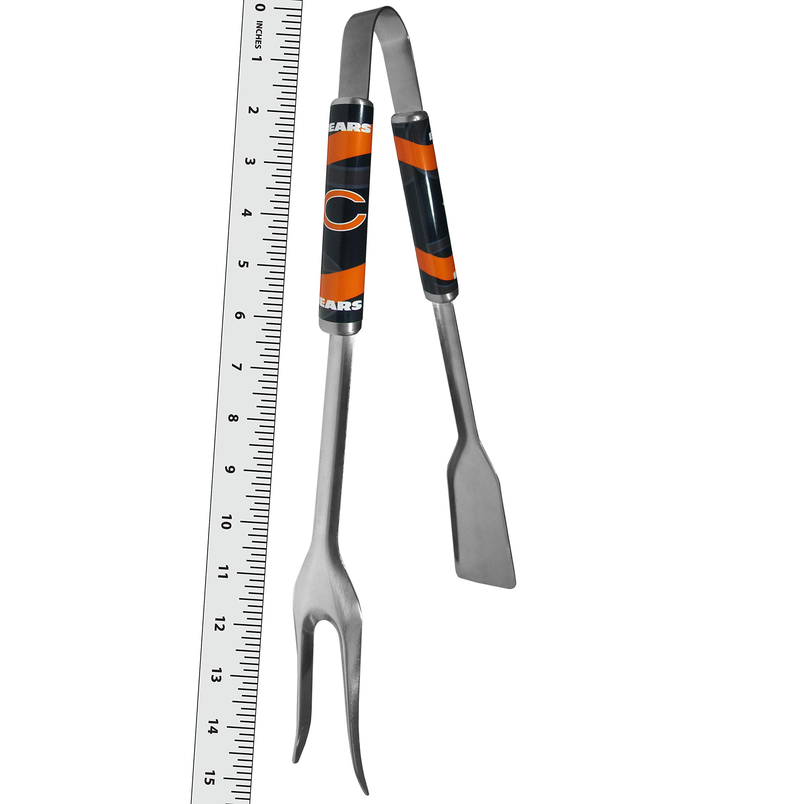 Siskiyou Sports NFL Unisex 3-in-1 BBQ Tool Set with Salt & Pepper Shakers - Perfect for Tailgating, Grilling, and Game Day Parties