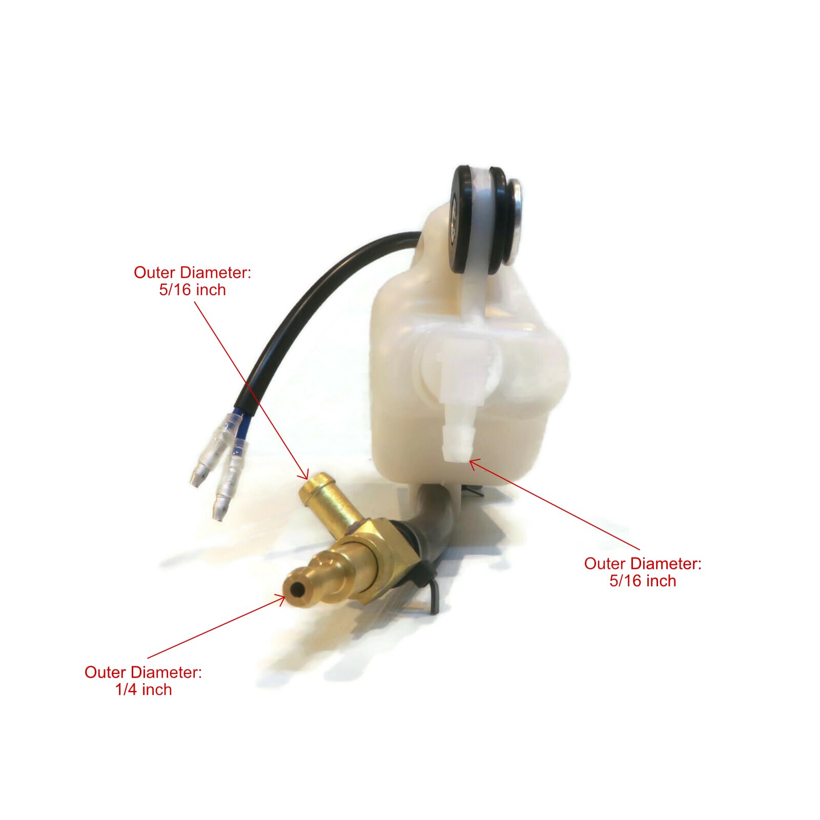 Mercury 115 HP Oil Reservoir Tank Replacement (2000 Model) - Compatible with 1115473WT, 1115D83WD, 1115D73WY - Perfect for Marine Engine Maintenance & Boat Repair