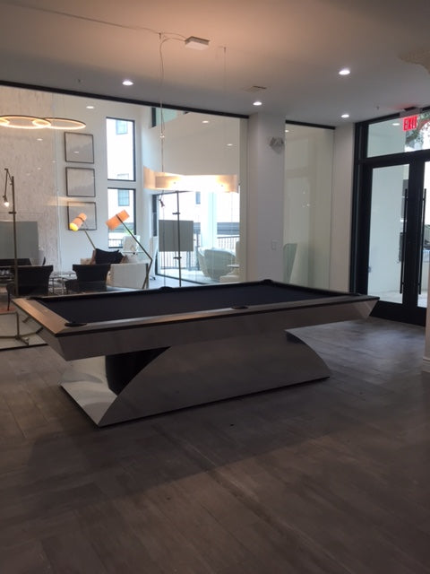 Olhausen Modern Pool Table - Premium Billiard Table for Home & Game Rooms | Perfect for Family Entertainment & Professional Play