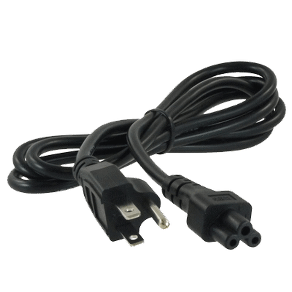 Power Products TWC6M PC Power Cord - 6ft Computer Power Cable with 3-Prong Plug for Desktop, Monitor & Printer | Ideal for Home Office & Gaming Setup
