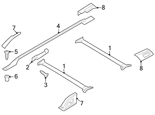 Ford 1L2Z-7851050-AA Slider Replacement Part - Compatible with F-150, F-250 & F-350 Trucks - Durable Auto Accessory for Smooth Window Operation - Perfect for DIY Repairs & Truck Maintenance