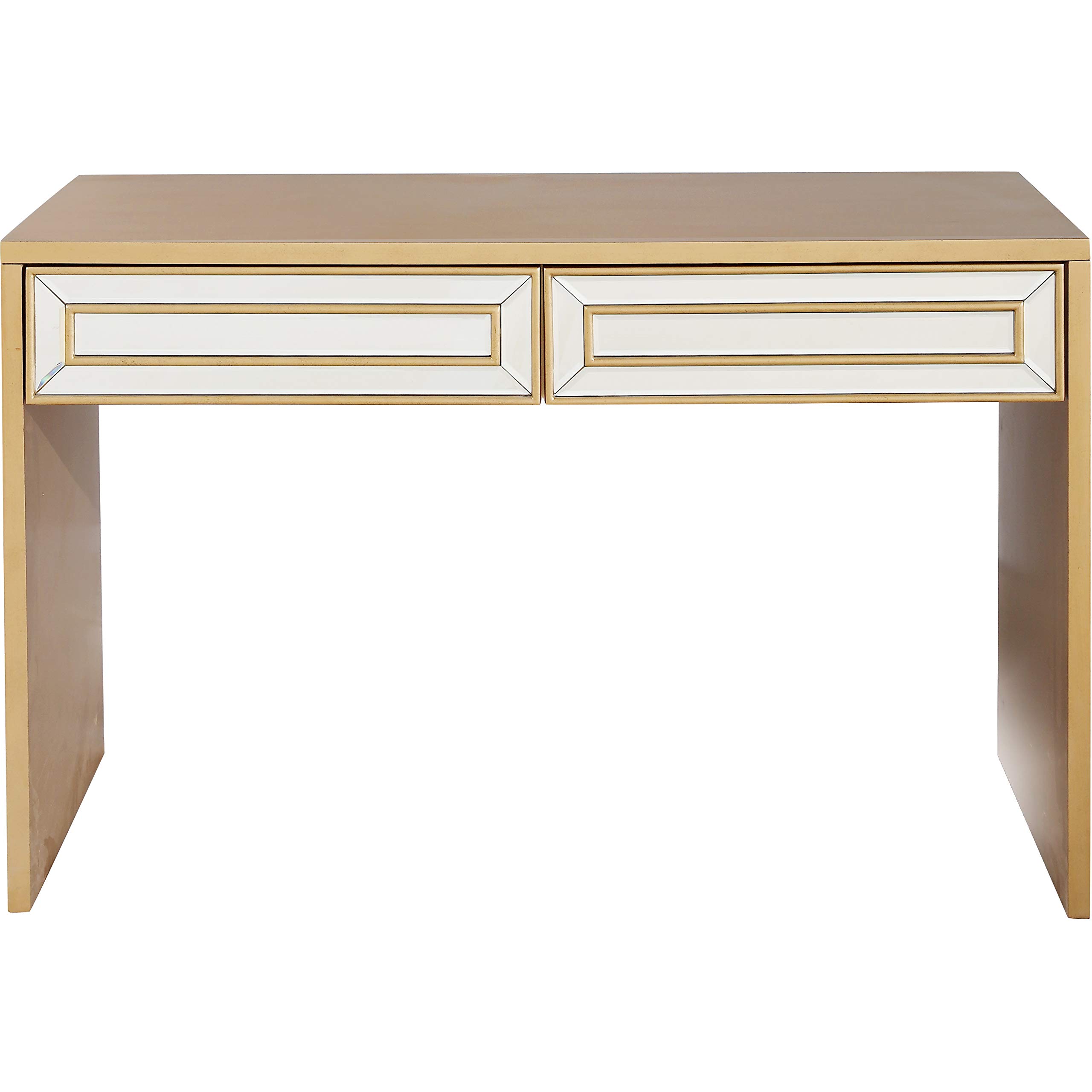 Camden Isle Virginia Console Table with 2 Mirrored Drawers - Elegant Entryway Furniture for Hallway, Living Room & Bedroom Decor