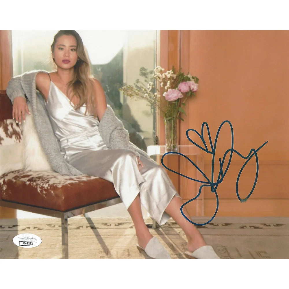 Jamie Chung Autographed 8x10 Photo with JSA COA - Authentic Signed Memorabilia for Grown Ups & Love Craft Country Fans - Perfect for Collectors, Home Decor, and Gift Giving