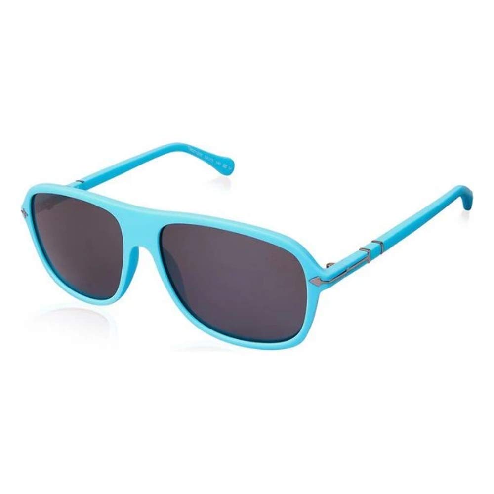 TM-021S-05 Polarized Fashion Sunglasses - Blue Mirror Lens Unisex Shades for Men & Women - UV Protection for Driving, Beach & Outdoor Activities