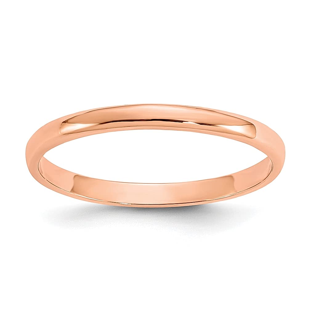 14K Rose Gold Ring for Women - Dainty Baby Fine Jewelry Gift for Her, Perfect for Anniversaries, Birthdays & Special Occasions