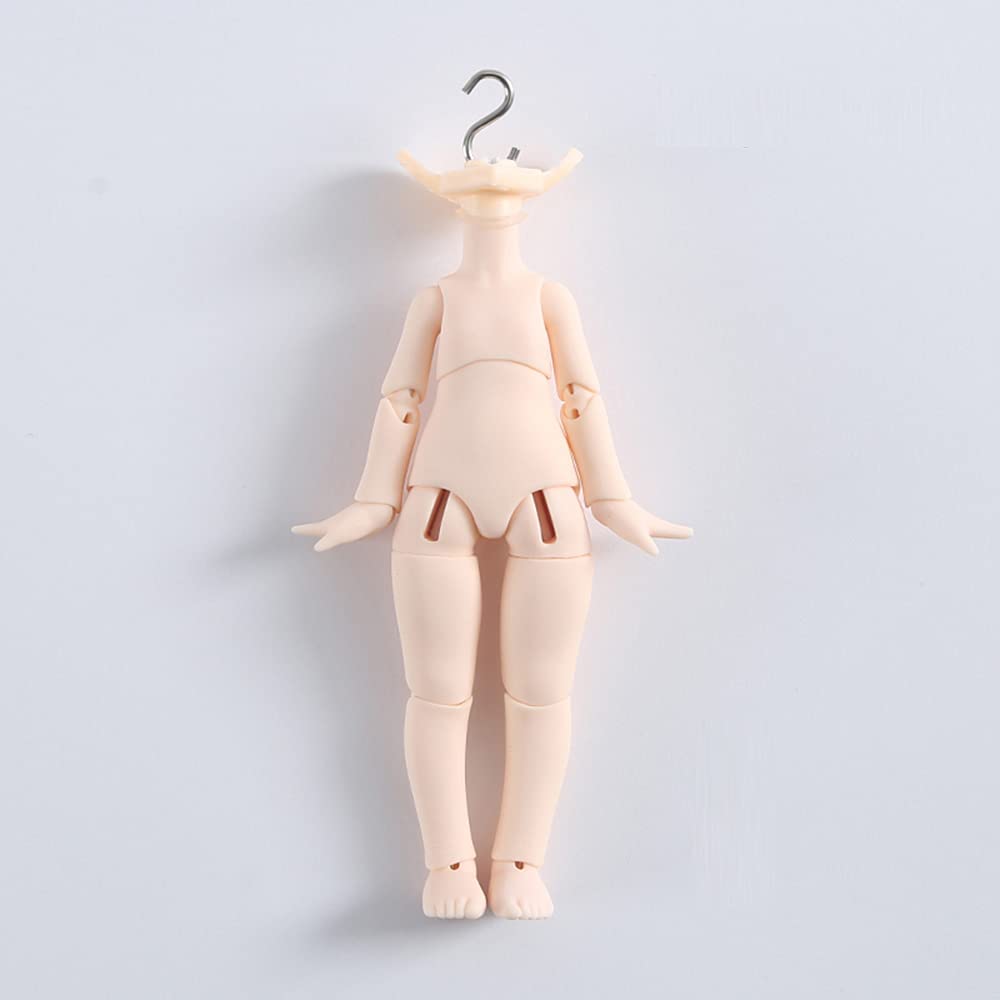 1/12 UFDoll Jointed Replacement Body for GSC & STO Head - White Skin BJD Action Figure Accessory | Perfect for Custom Doll Making, Photography & Collecting