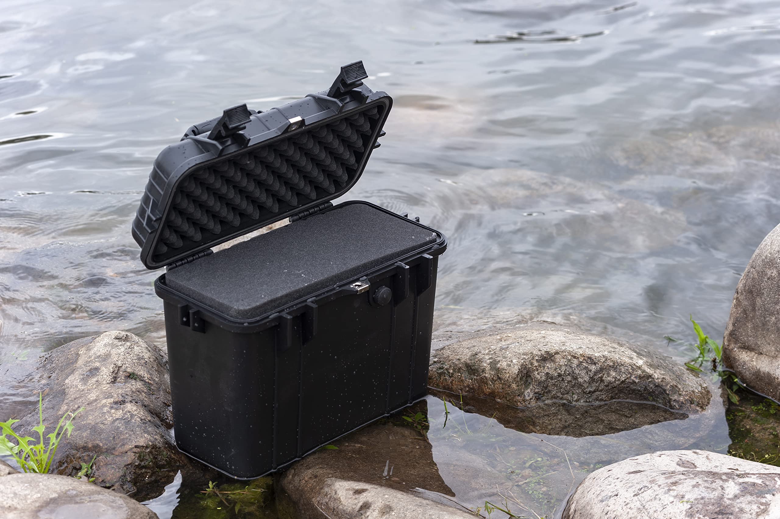 MEIJIA IP67 Waterproof Hard Protective Case with Customizable Foam - Durable Storage for Drones, Cameras & Equipment (16.26