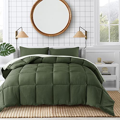 Dark Sage Green/ Premium Warmth