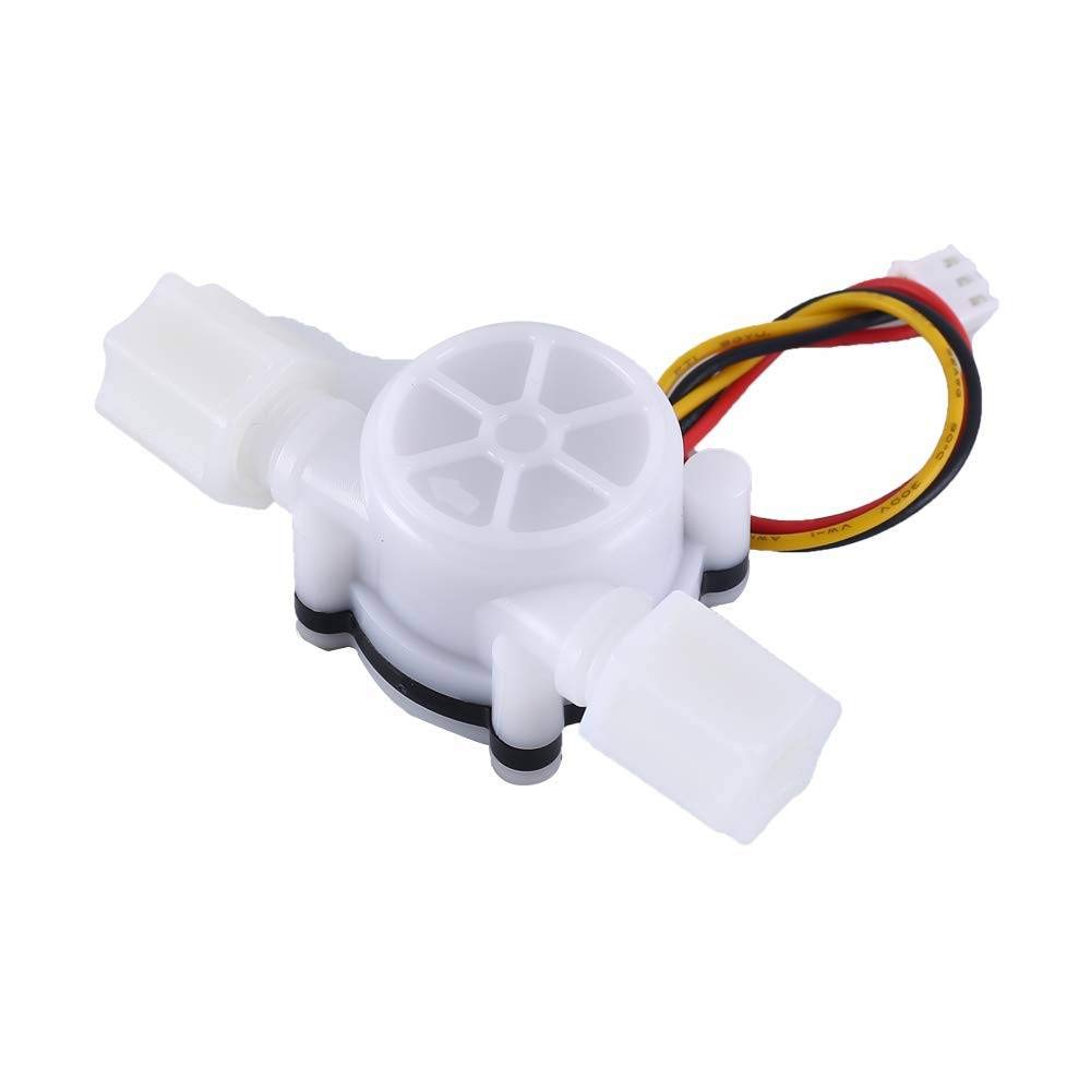 1/8 Inch Water Flow Sensor - High Precision Plastic Flow Meter for Liquid Measurement | Ideal for Aquariums, Hydroponics, and Industrial Applications