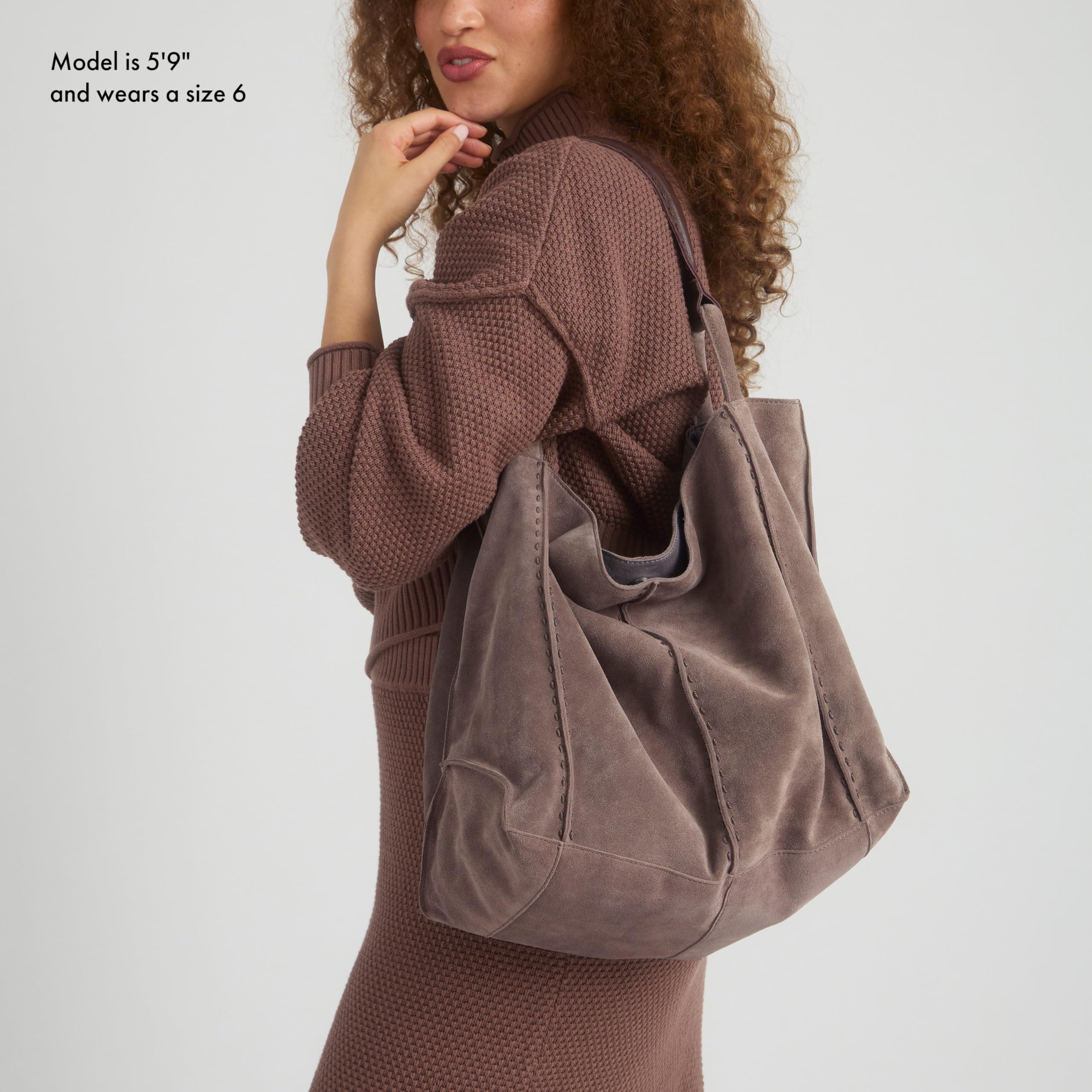 The Sak Los Feliz Large Tote Bag for Women - Stylish & Roomy Everyday Purse with Adjustable Shoulder Strap - Perfect for Work, Travel, Beach & Shopping