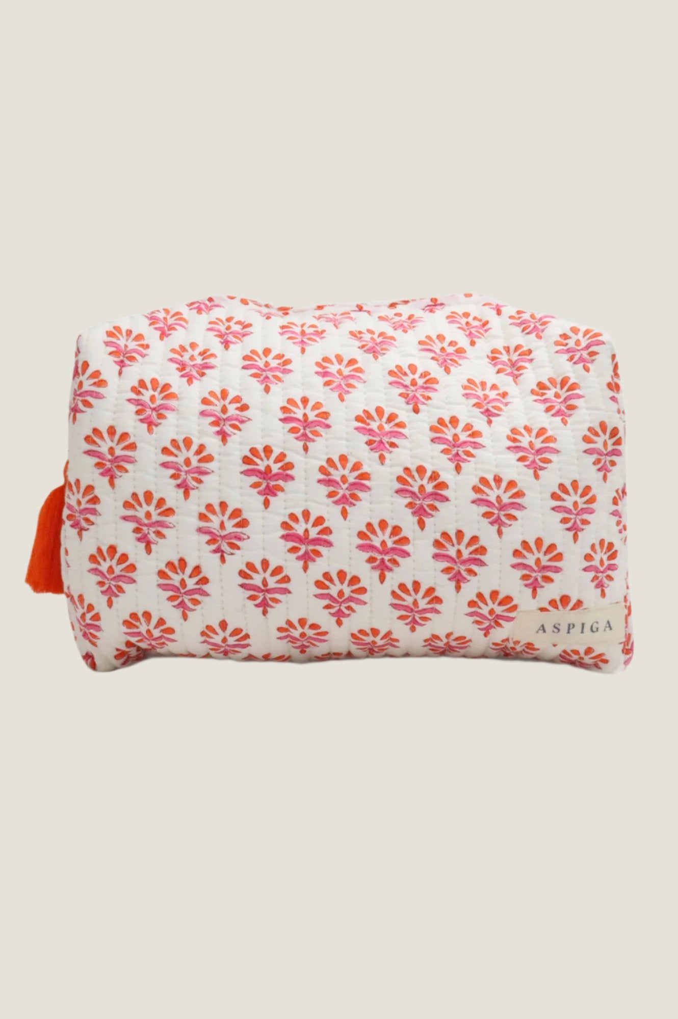 Large Waterproof Travel Wash Bag | Hot Coral Color | Perfect for Toiletries, Cosmetics & Travel Essentials - Ideal for Camping, Gym & Vacation Trips