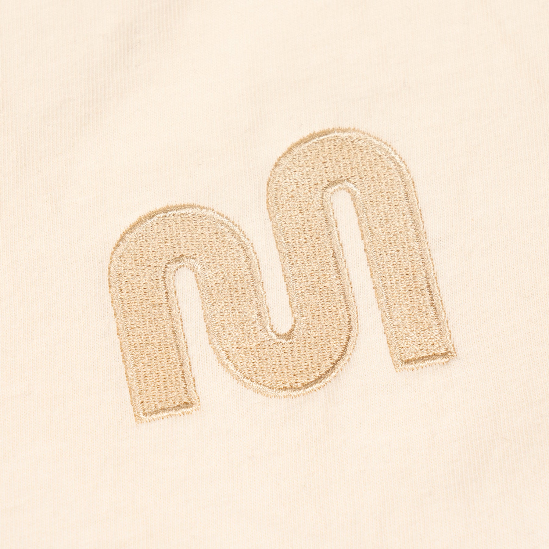 Mythical Embroidered T-Shirt for Men & Women - Ivory Cotton Graphic Tee - Perfect for Casual Wear, Street Style & Festival Outfits