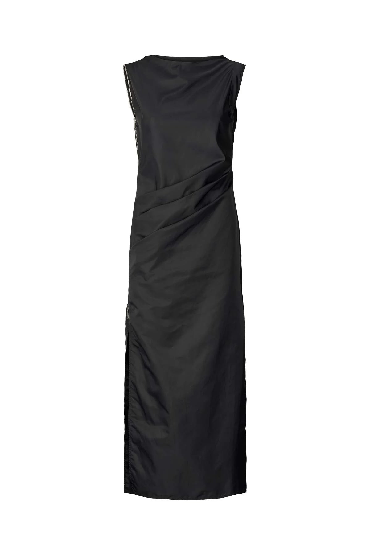Alitta Black Dress for Women - Elegant & Comfortable Casual Wear for Parties, Dates & Office