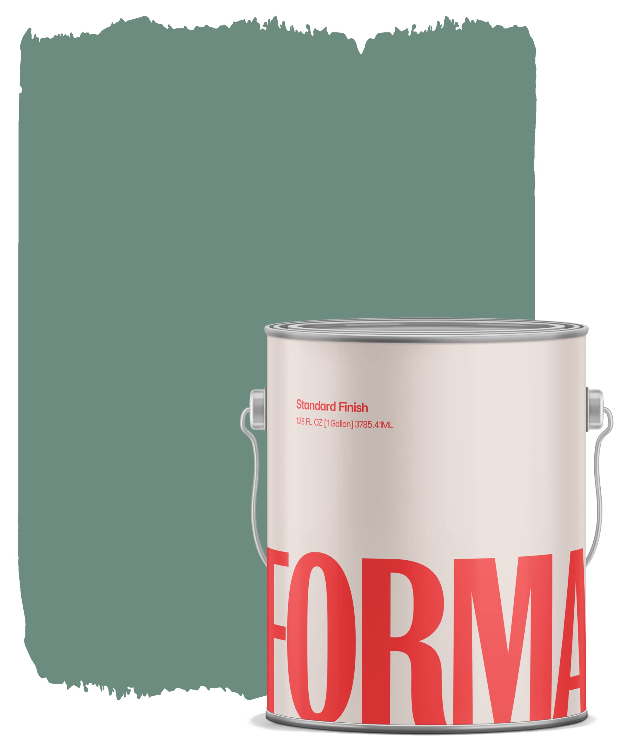 Diamond Brite Paint Forma Satin Paint & Primer in One - 1 Gallon Latex Interior Paint in Mountain Meadow Green | Perfect for Living Rooms, Bedrooms & Home Decor