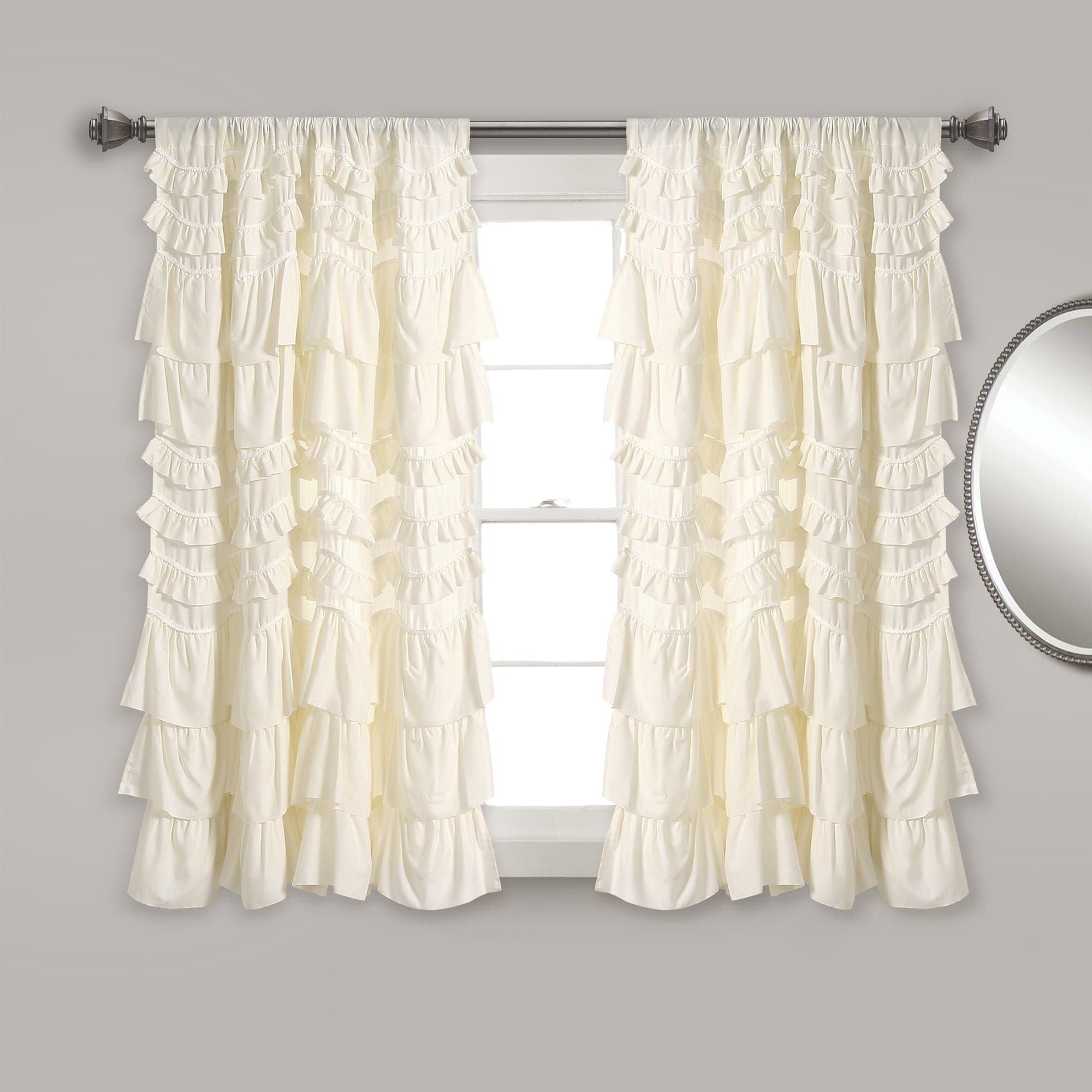 Kemmy Window Curtain Panel - Blackout Curtains for Bedroom & Living Room - Thermal Insulated Drapes for Home Decor - Light Blocking & Noise Reducing Window Treatments
