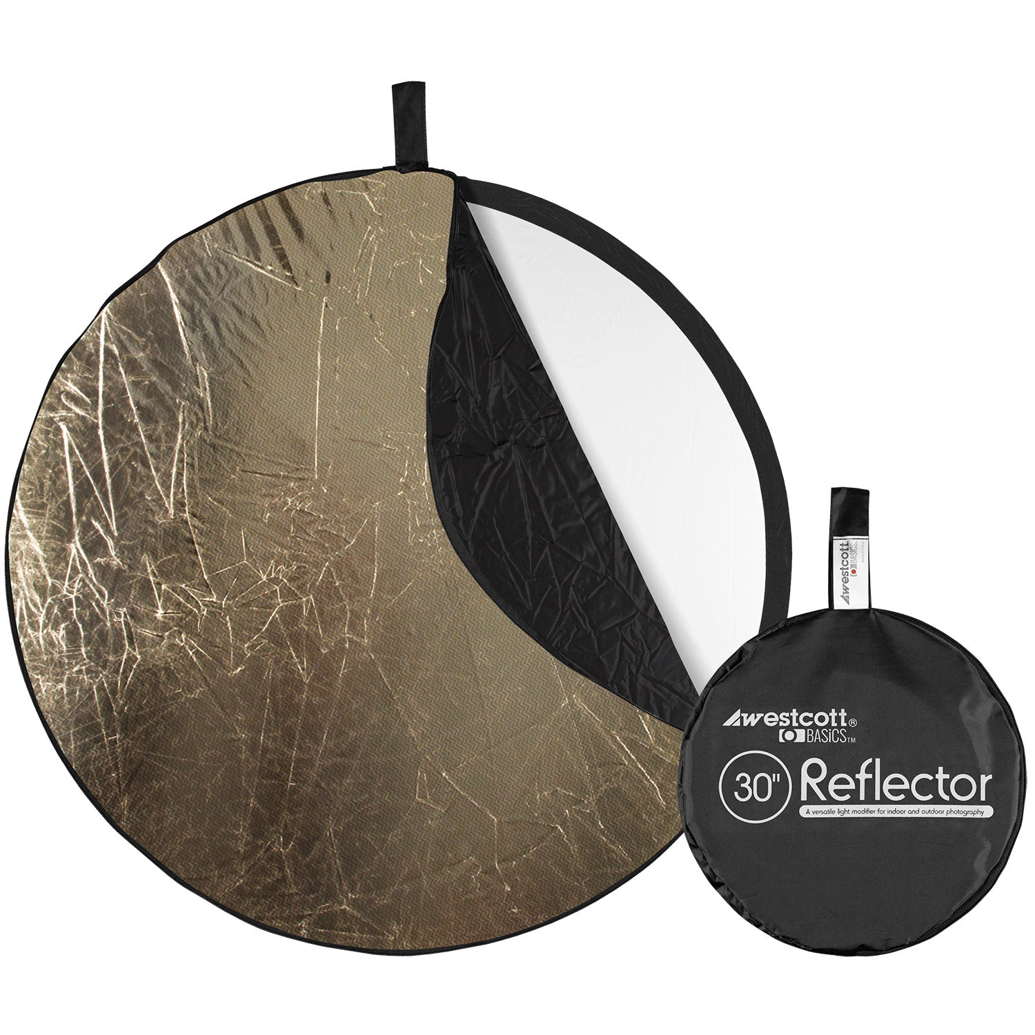 5-in-1 Collapsible Photography Reflector with Sunlight Surface - 30