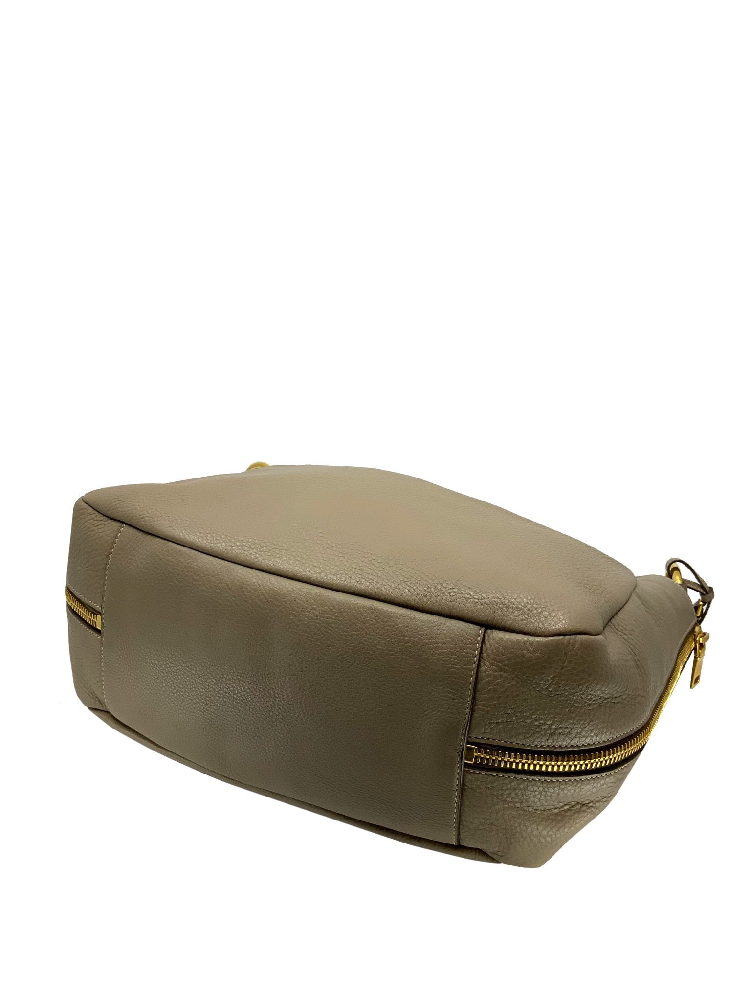 Prada Side Pocket Zip Vitello Daino Hobo Handbag - Luxury Leather Shoulder Bag for Women | Perfect for Work, Travel & Everyday Use