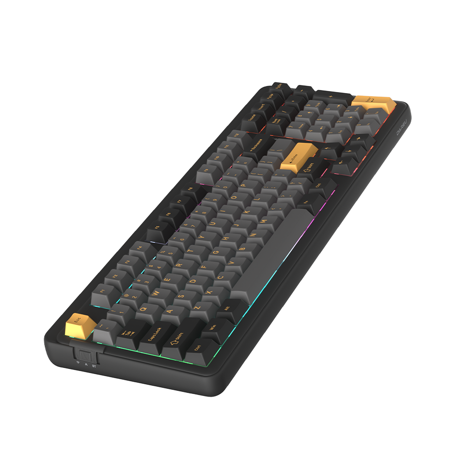 DAREU EK98 Pro Wireless Mechanical Gaming Keyboard - 2.4G/Bluetooth/USB-C Tri-Mode RGB Backlit, Hot-Swappable Switches for PC/Mac - Perfect for Gaming, Office Work & Typing Enthusiasts