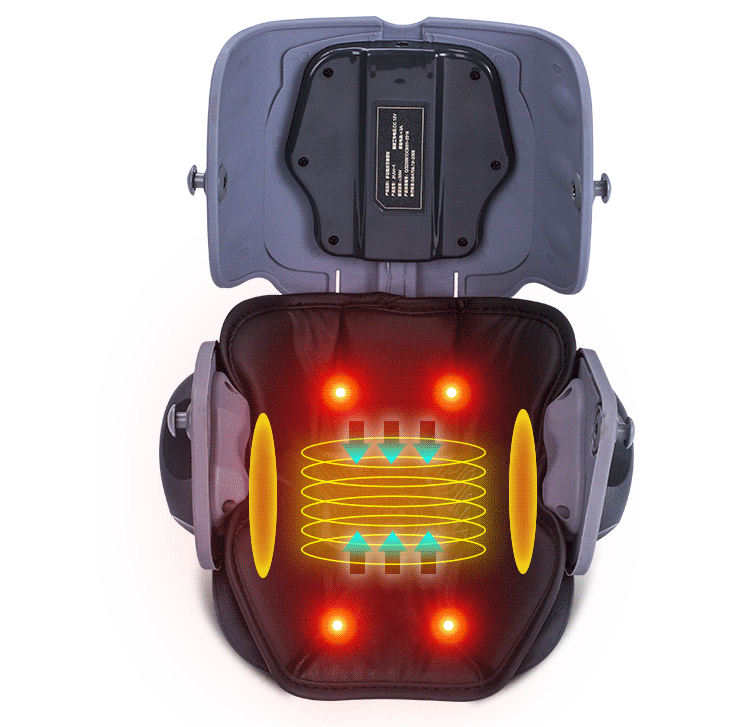 Siyaco Electric Knee Massager with Heat & Vibration - Rechargeable Knee Pain Relief Device for Arthritis, Joint Pain & Recovery | Portable EMS Therapy for Home, Office & Sports Use