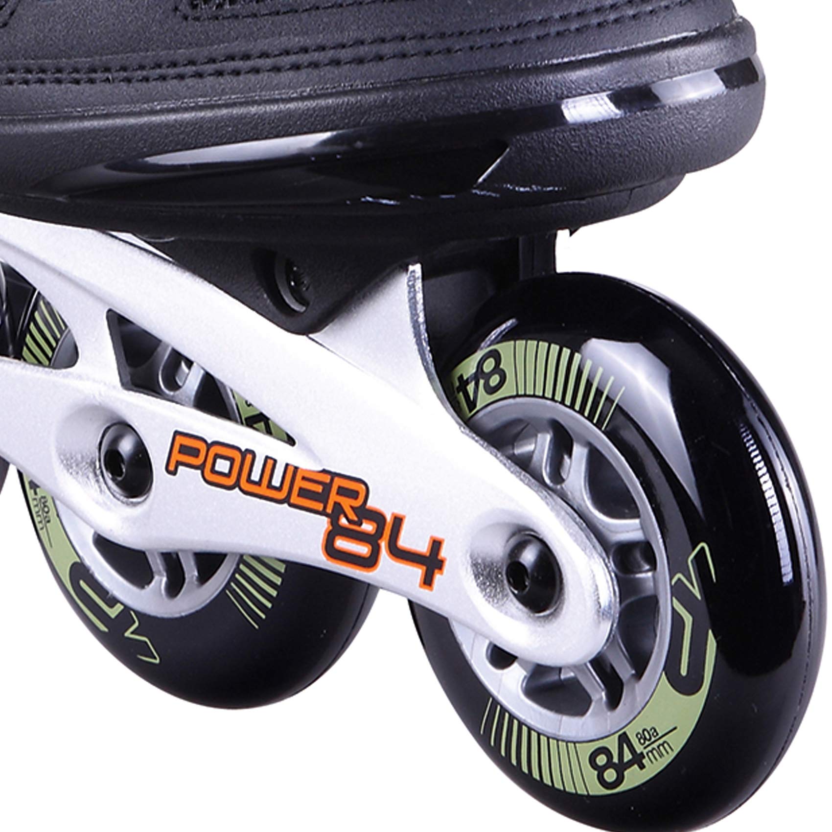 K2 Power 84 Men's Inline Skates - High Performance Rollerblades for Fitness, Speed Skating & Outdoor Sports