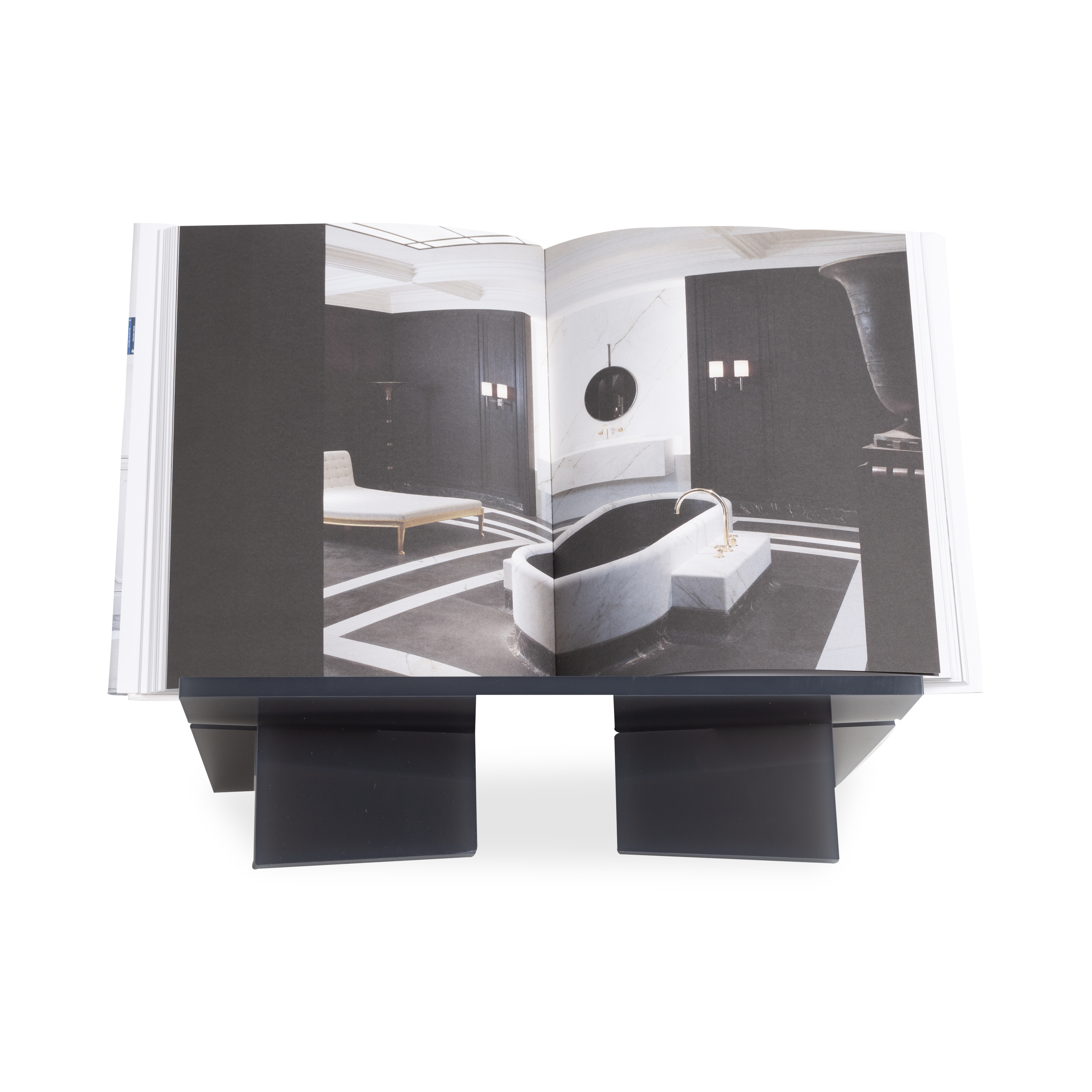 Clear Acrylic Book Stand Holder - Adjustable & Durable for Books, Cookbooks, and Tablets - Perfect for Reading, Cooking, and Office Use