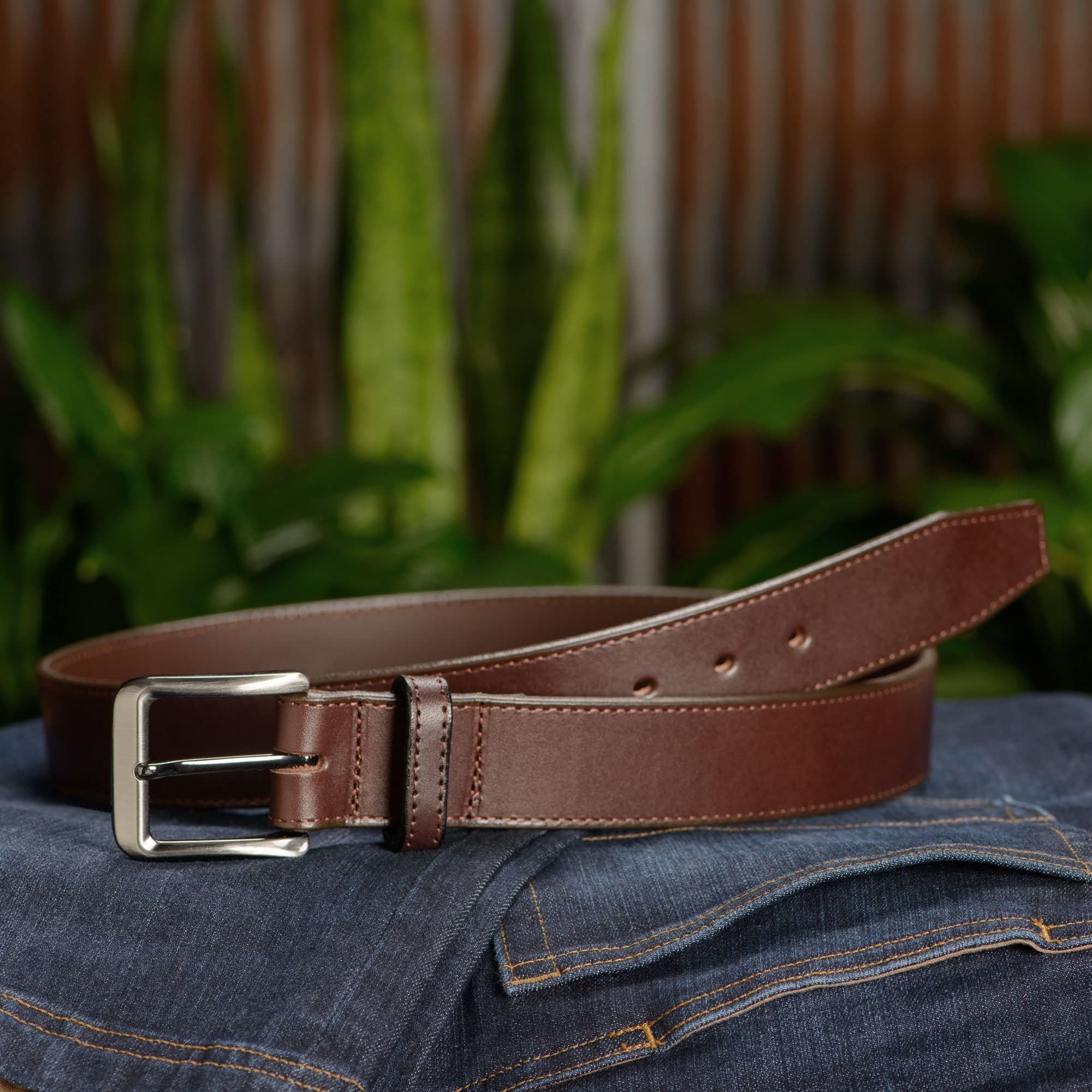 Premium Bullhide Leather Belt for Men - 1.50