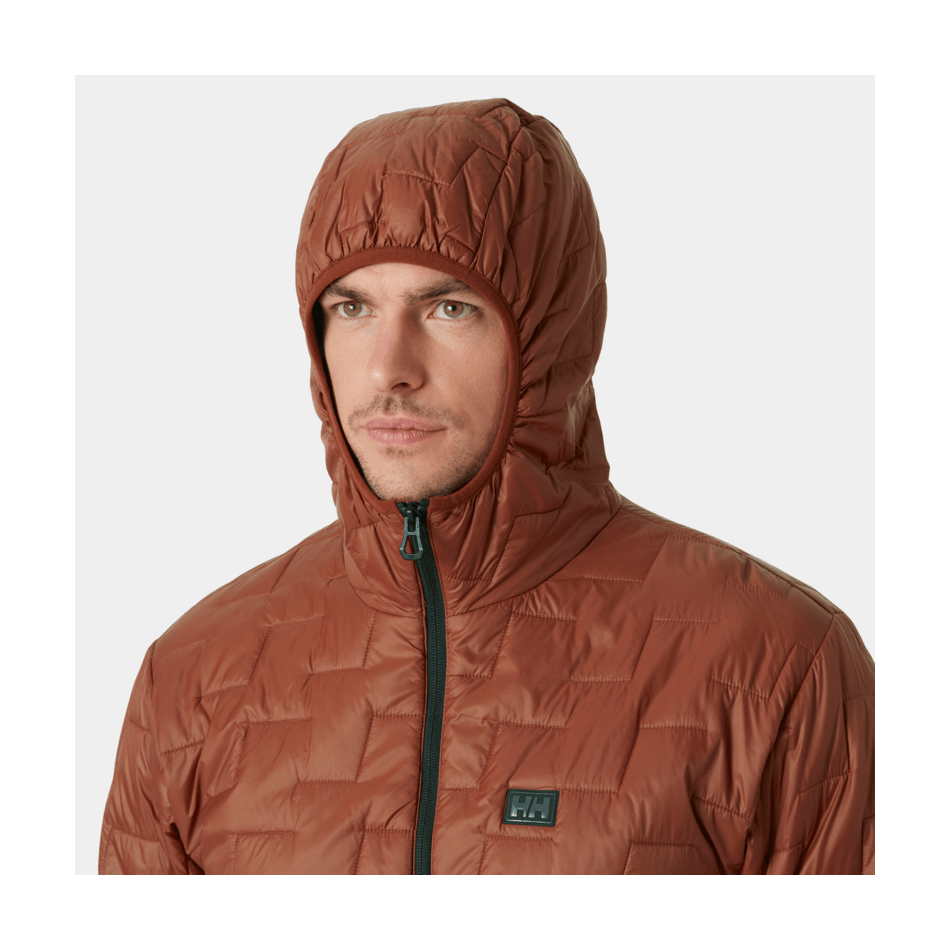 Helly Hansen Men's Lifaloft Hooded Insulated Jacket - Lightweight Winter Coat for Outdoor Activities, Hiking & Camping | Water-Resistant & Windproof 2025 Edition