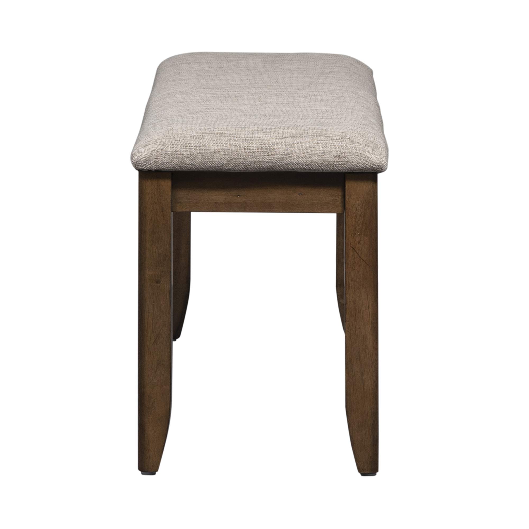 Liberty Furniture Industries Santa Rosa II Upholstered Dining Bench, Brown - Comfortable Upholstered Seat for Kitchen, Dining Room & Breakfast Nook - Perfect for Family Gatherings & Entertaining Guests