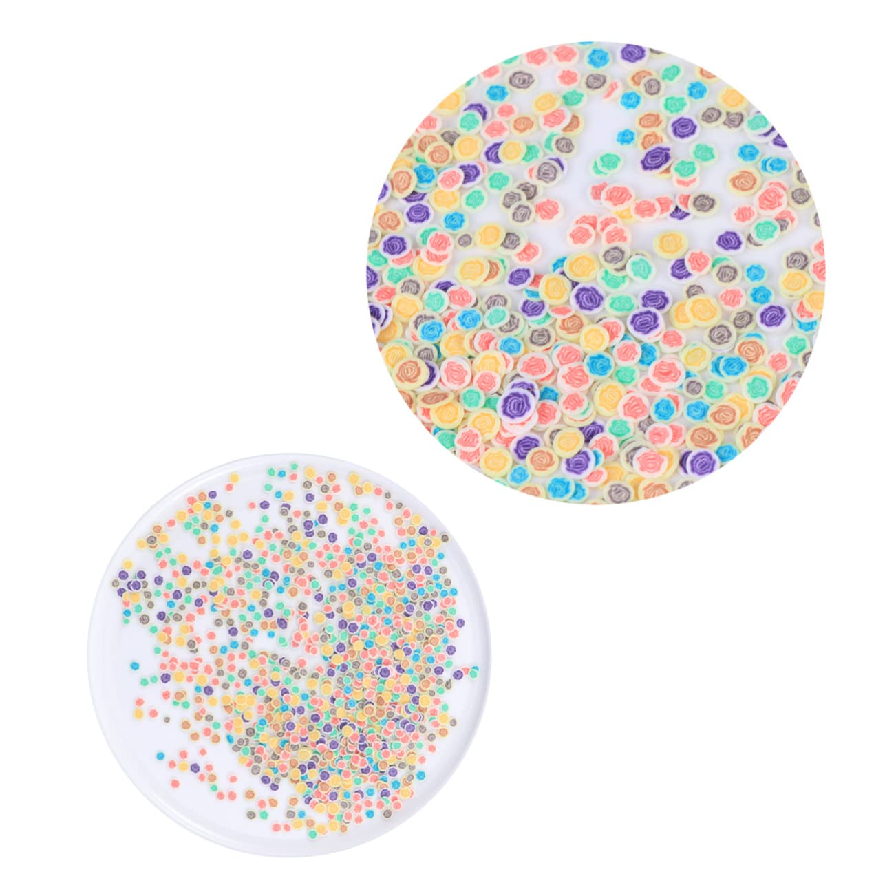 Lurrose 1000pcs Nail Art Decorations Kit - DIY Nail Accessories for Manicure, Nail Art Design, Clay Decorations & Beauty Tools - Perfect for Home Salon, Party Nails & Professional Nail Artists