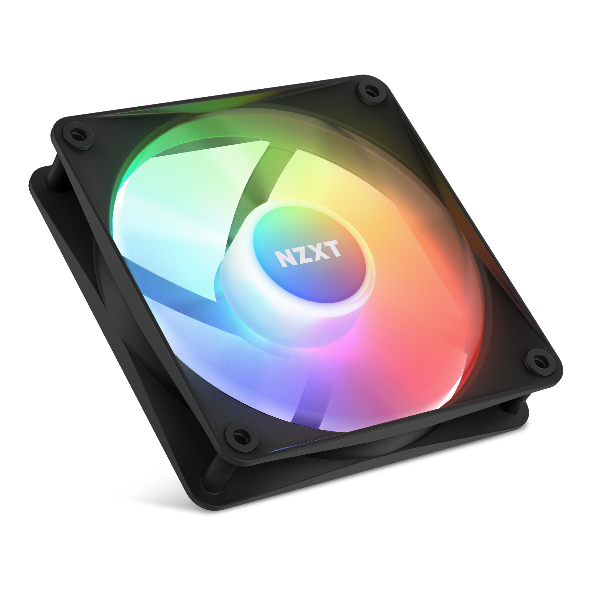 F120 RGB PC Cooling Fans - High Performance 120mm Case Fans with Vibrant RGB Lighting for Gaming Rigs, Workstations & Custom Builds - Perfect for Enhanced Airflow & Aesthetic PC Setups