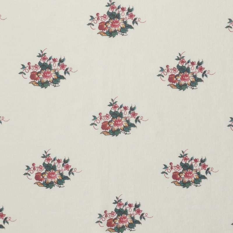 Balazuc Posy Linen Ivory Fabric Swatches - Premium Linen Samples for Home Decor, Upholstery & DIY Craft Projects