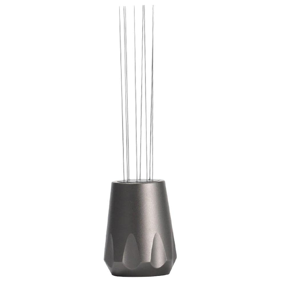GEKUPEM Steel Espresso Tamper & Distributor - Reduce Coffee Caking for Perfect Brewing - Barista Tool