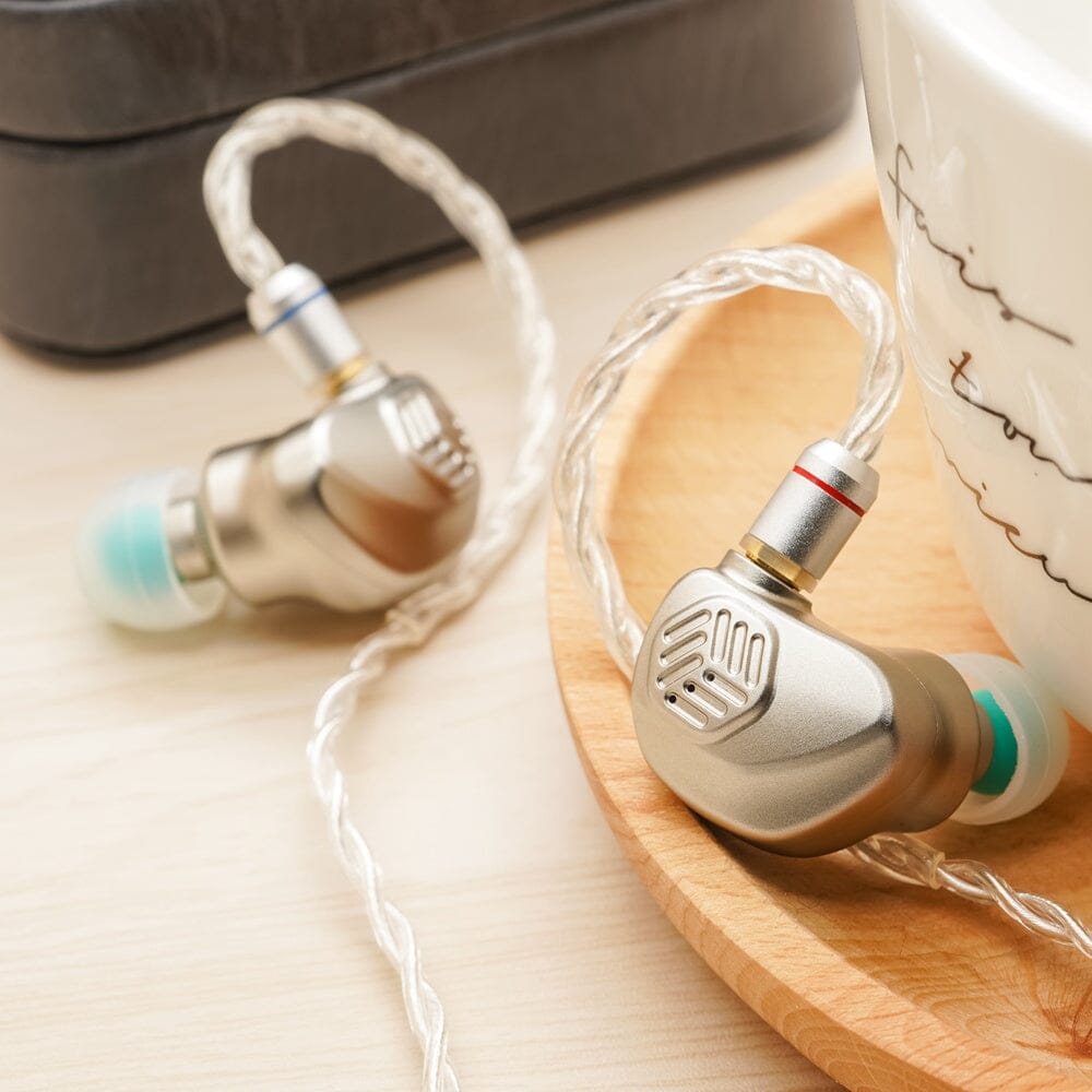 Astrotec AM850 MK2 Wired HiFi Earphones with LCP Diaphragm - Professional In-Ear Monitors for Audiophiles, Musicians & Studio Recording