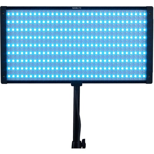 Nanlite PavoSlim 120C RGB LED Panel Light - Ultra-Thin LED Video Light for Photography, Videography & Streaming - Perfect for YouTube, TikTok & Studio Lighting