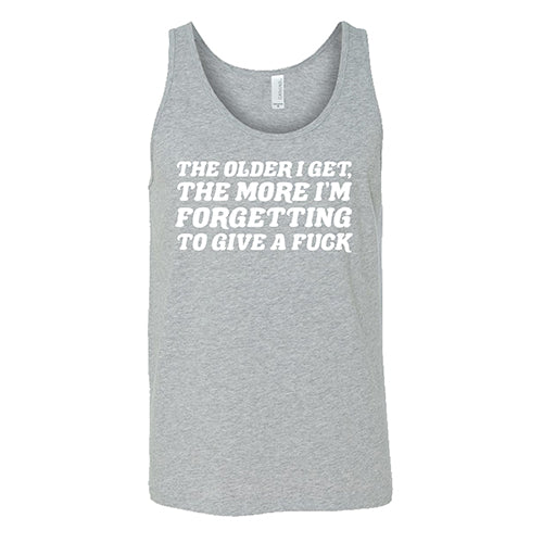 Funny Sarcastic Unisex T-Shirt - 'The Older I Get, The More I Forget To Give A Fuck' - Casual Wear for Men & Women - Perfect for Parties, Gifts, and Everyday Outfits