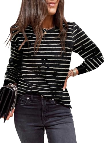 E Black Striped